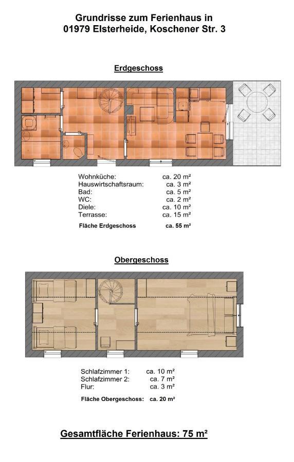 Ferienhaus Schild Elsterheide Eksteriør bilde
